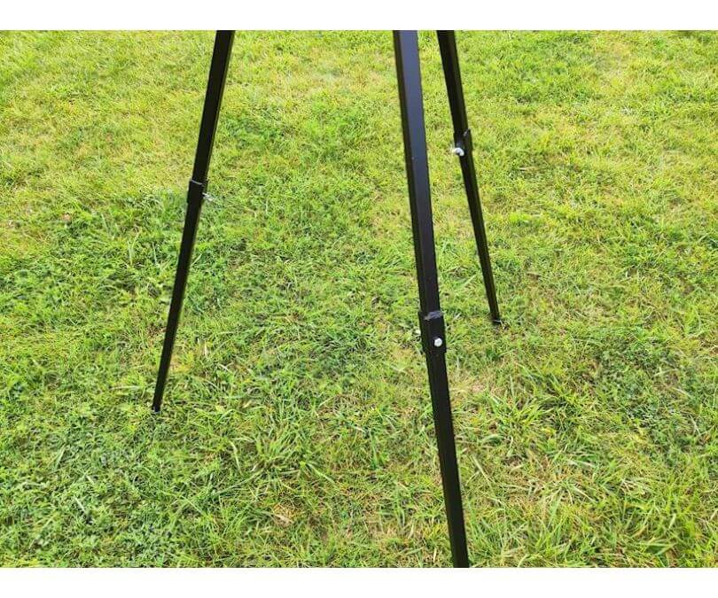 Trójnóg do grilla składany 150 cm + ruszt okrągły grilla