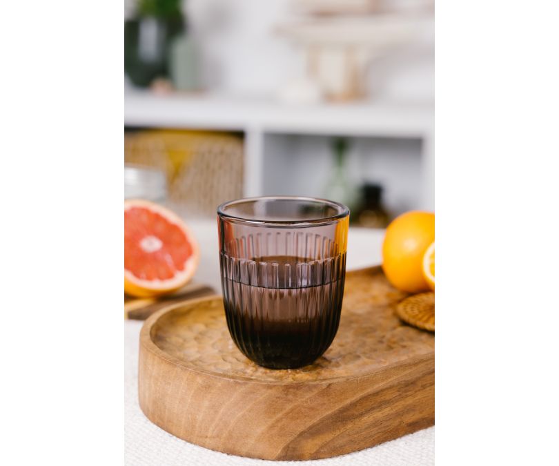 Szklanka Ouessant kolor bakłażan komplet 6 szt. szklanki La Rochere 240 ml