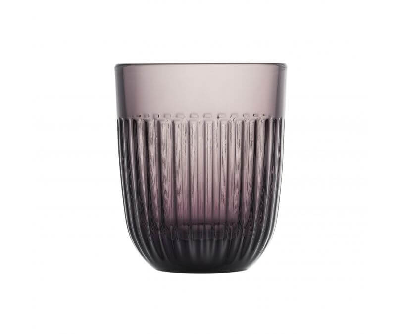 Szklanka Ouessant kolor bakłażan komplet 6 szt. szklanki La Rochere 240 ml