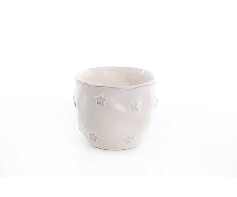Osłonka ceramiczna gwiazdy ozdoba świąteczna