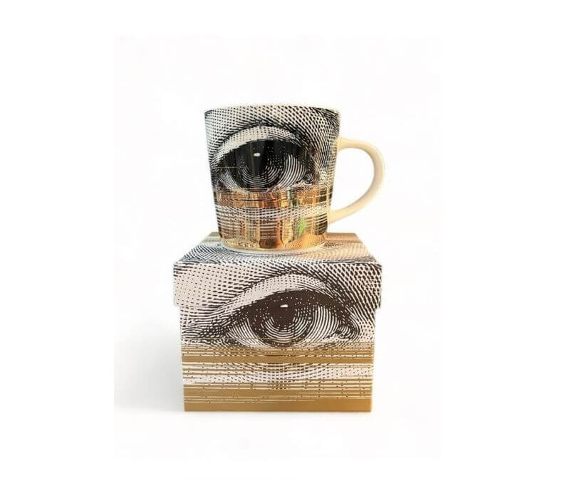 Kubek Porcelanowy Złote Oko w Ozdobnym Pudełku 350 ml