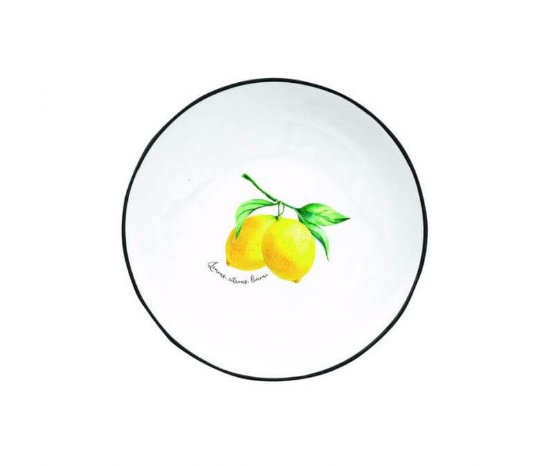 Porcelanowy talerz na zupę HOME & KITCHEN