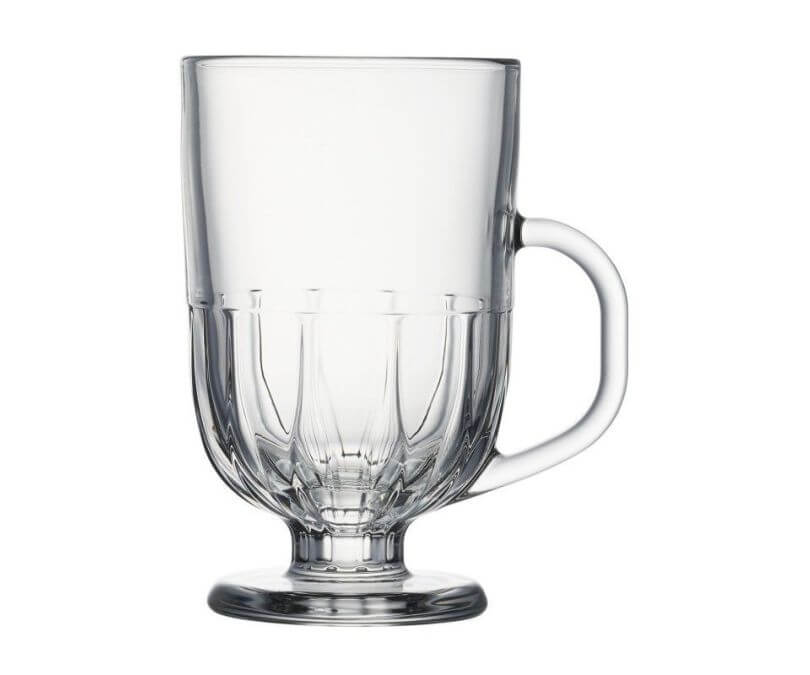 Szklanka do latte z uchem Flore 270 ml 6 szt.