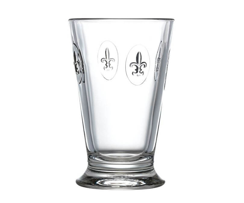 Szklanki wysokie Fleur de lys Lilijka La Rochere przezroczyste 300 ml 6 szt.