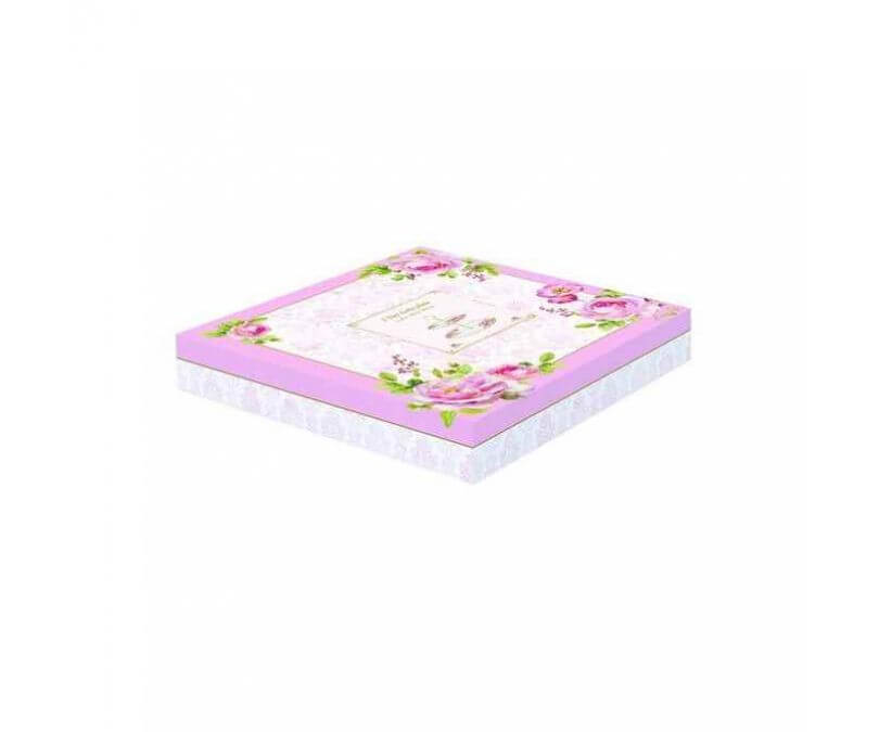 Porcelanowa patera dwupoziomowa FLORAL DAMASK
