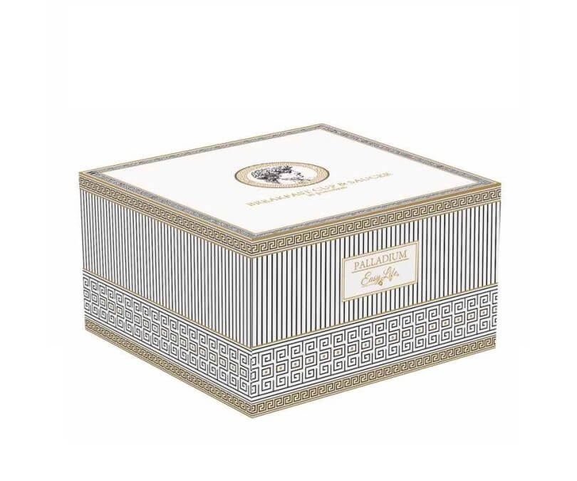 Filiżanka porcelanowa ze spodkiem Palladium 350ml