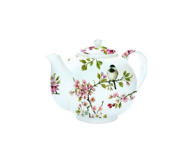 Porcelanowy czajnik z zaparzaczem ROMANTIC