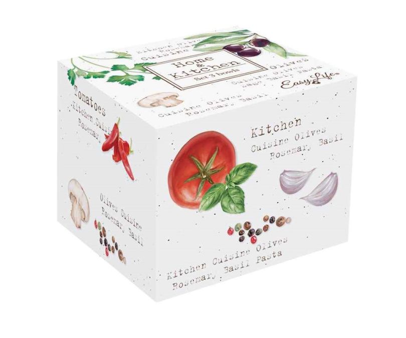 Zestaw 3 porcelanowych mis HOME & KITCHEN