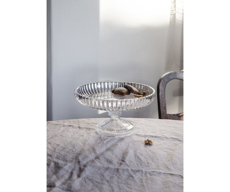 Patera tortownica Linea 25 cm Crystal Julia