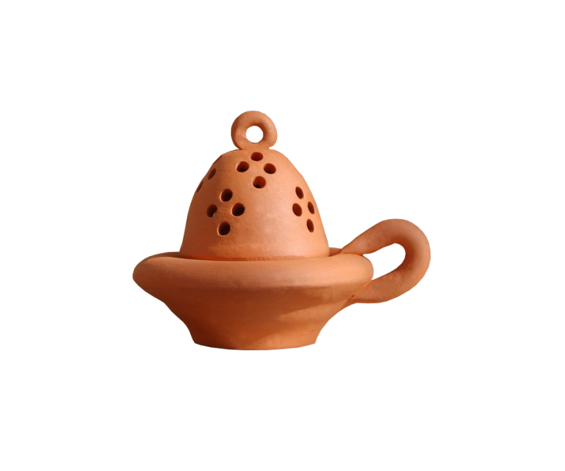 kadzielniczka ceramiczna gliniana terakotowa