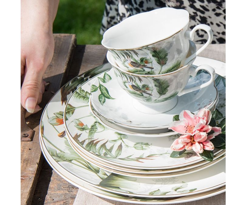 Filiżanka porcelanowa tropic zestaw 4 szt.