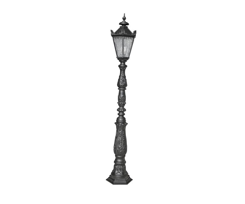 Lampa ogrodowa stojąca lampion lampa zewnętrzna żeliwna 150cm