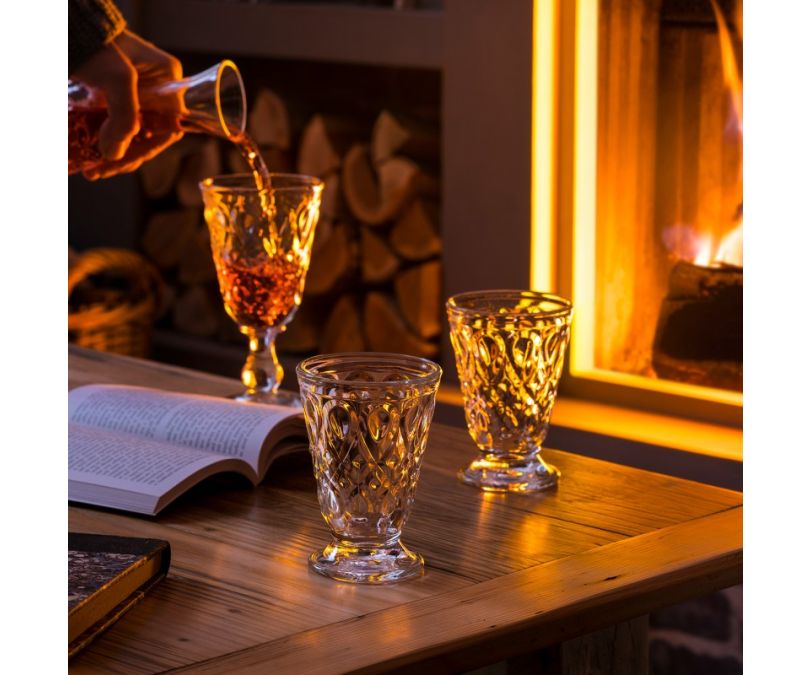 Szklanki Lyonnais La Rochere szare 200 ml 6 szt.