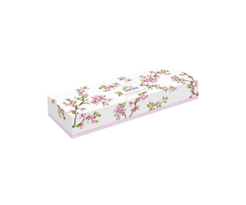 Porcelanowy zestaw na przystawki 4 sztuki SAKURA