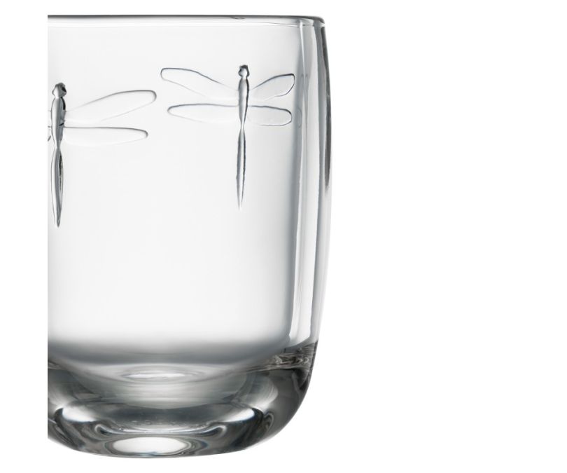 Szklanki Libellules Ważka La Rochere przezroczyste 280 ml 6 szt.