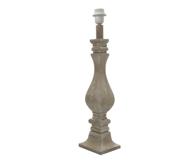 Lampa stołowa podstawa styl prowansalski brązowa