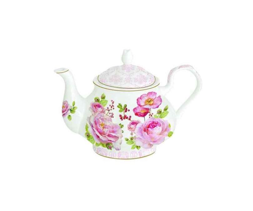 Porcelanowy czajnik 900 ml FLORAL DAMASK