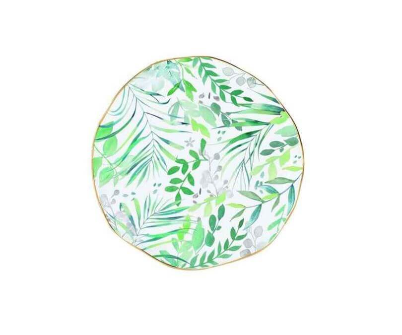 Porcelanowy płytki talerz 16 cm AMAZONIA