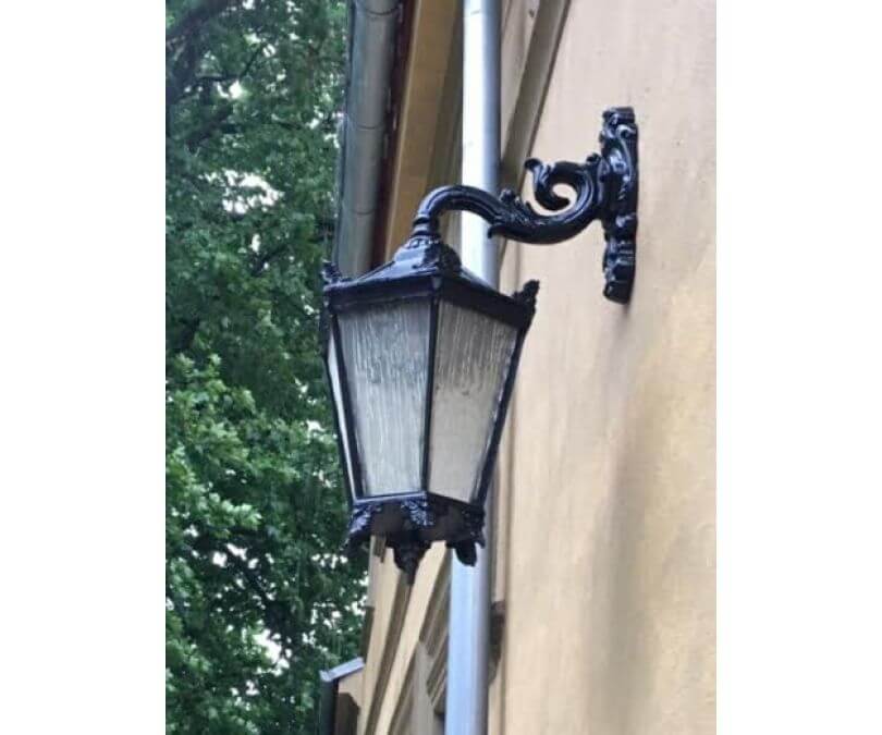 Lampa zewnętrzna ogrodowa kinkiet zewnętrzny lampion