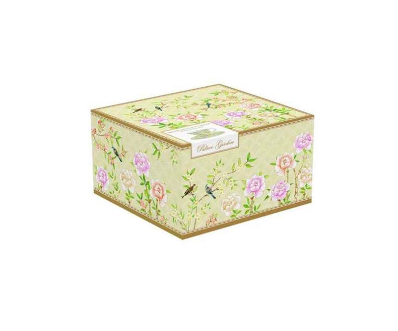 Porcelanowa filiżanka z talerzykiem 300 ml PALACE GARDEN