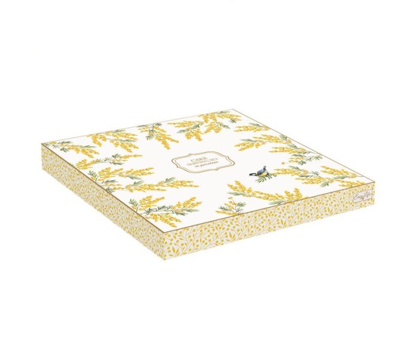 Patera na ciasto porcelanowa Mimosa
