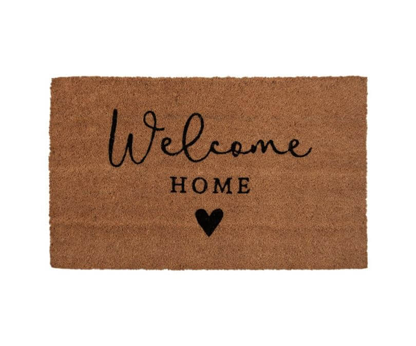 ycieraczka pod drzwi kokosowa Welcome Home