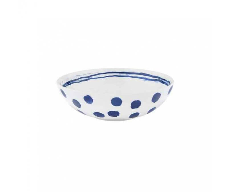 Porcelanowy talerz na zupę INDIGO