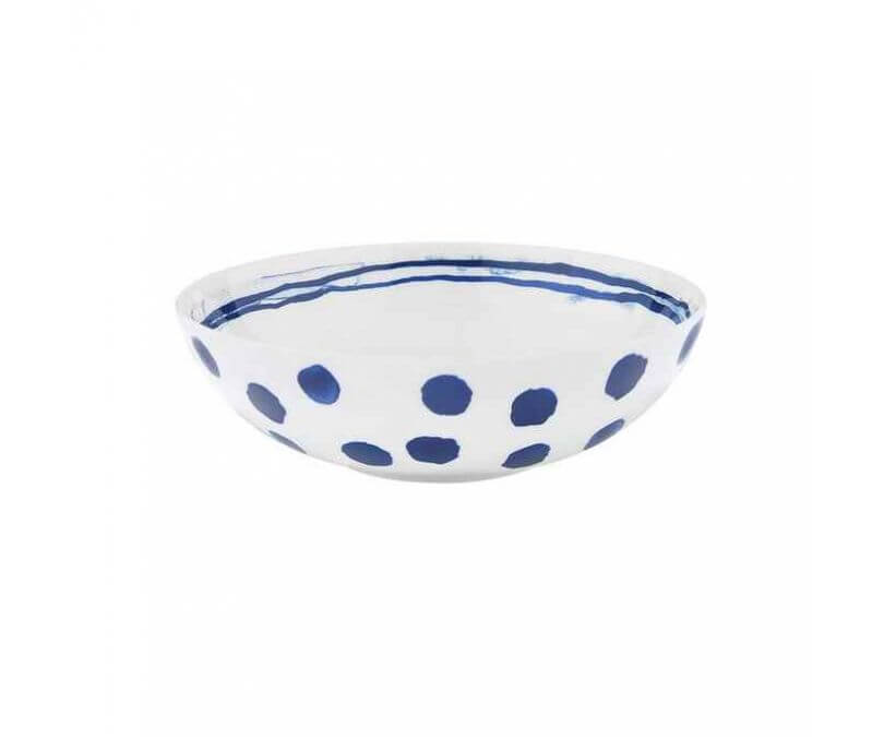 Porcelanowy talerz na zupę INDIGO