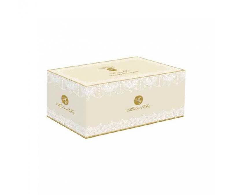Zestaw 2 kubków z porcelany 400 ml MAISON CHIC