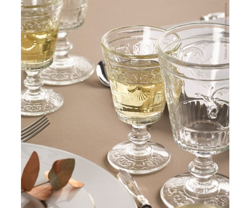 Kieliszki do wina Versailles Muszla La Rochere przezroczyste 400 ml 6 szt.