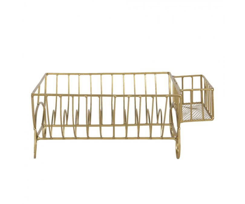 Suszarka do naczyń ociekacz złoty