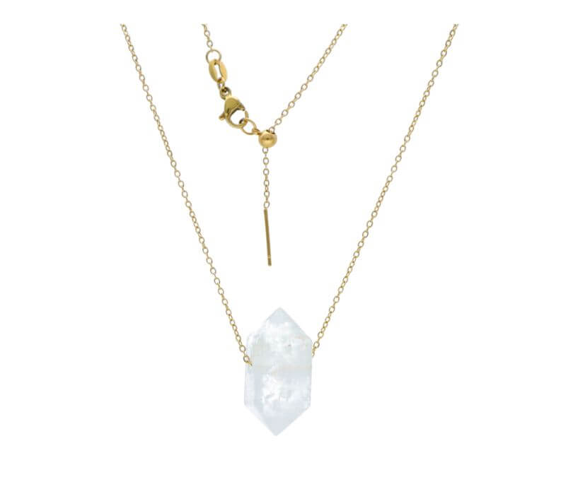 Naszyjnik kryształ górski