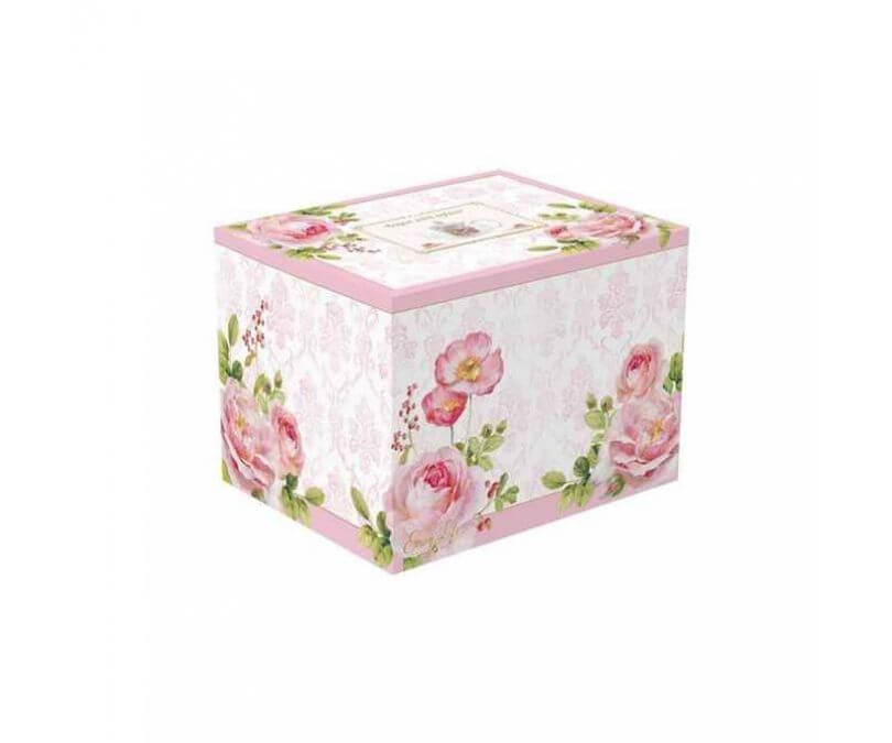 Czajnik z szkła borokrzemowego z zaparzaczem FLORAL DAMASK