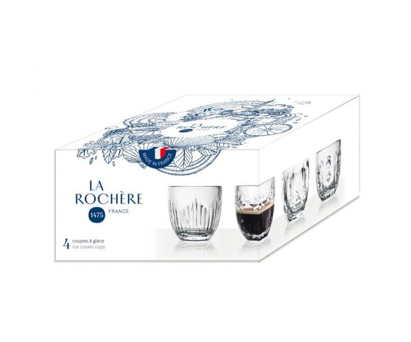 Szklanki do espresso do kawy 100 ml komplet 4 szt.