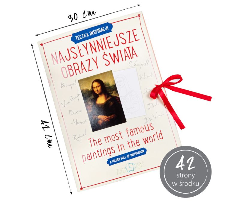 NAJSŁYNNIEJSZE OBRAZY ŚWIATA - TECZKA INSPIRACJI