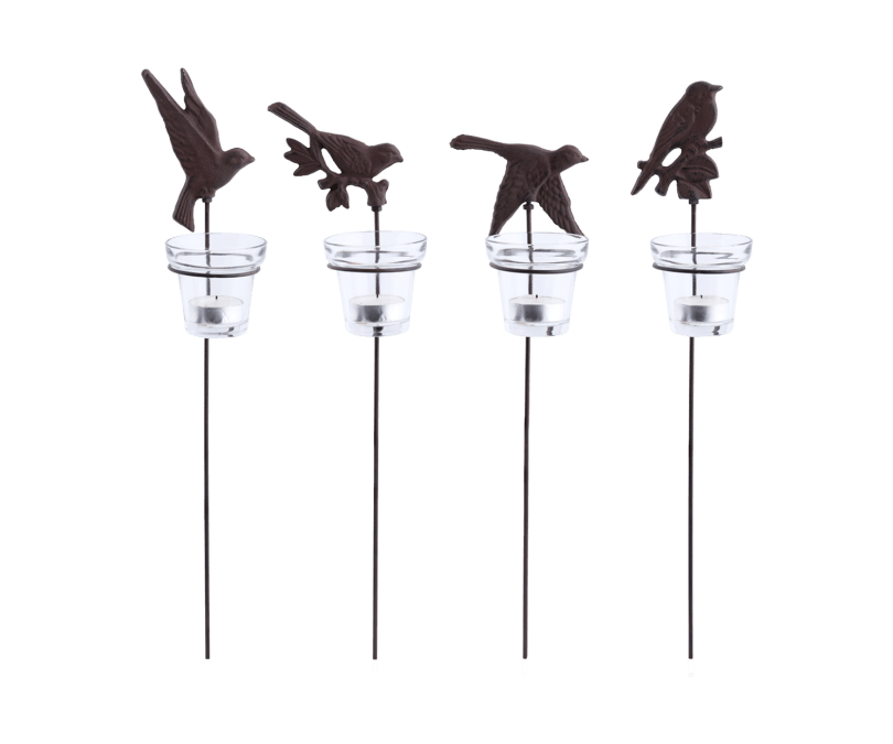 Świeczniki lampiony tealight do ogrodu