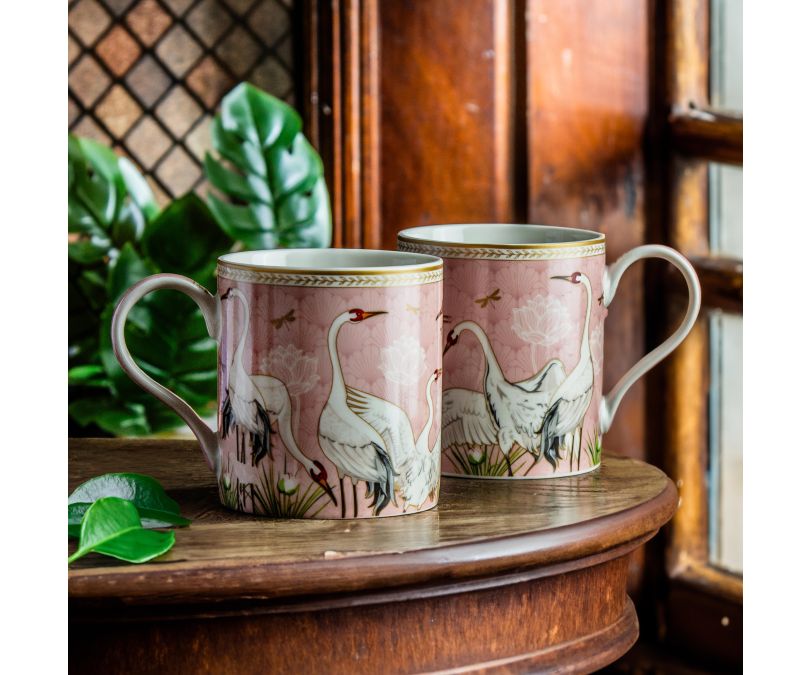 Kubek Porcelanowy Ogród Marzeń w ozdobnym Pudełku 350 ml 2 szt.