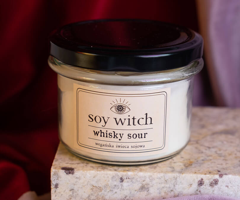 Świeca sojowa whisky sour Soy Witch 235 ml