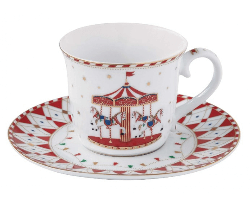 Porcelanowa filiżanka świąteczna w ozdobnym Pudełku 200 ml