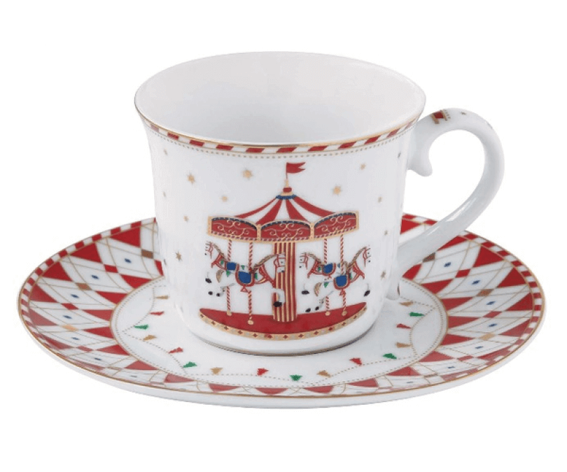 Porcelanowa filiżanka świąteczna w ozdobnym Pudełku 200 ml